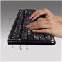 Logitech K120 Corded Keyboard clavier USB QWERTY Anglais Noir
