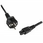 StarTech.com Câble d'Alimentation en Trèfle (PC Portable) 2 m - Schuko CEE7 vers IEC 320 C5 (Tripolaire)