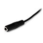 StarTech.com Câble d'extension audio stéréo Slim 3,5 mm de 1 m - M/F