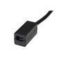 StarTech.com Câble DisplayPort vers Mini DisplayPort 15 cm - Vidéo UHD 4K x 2K - Câble Adaptateur DP Mâle vers Mini DisplayPort 