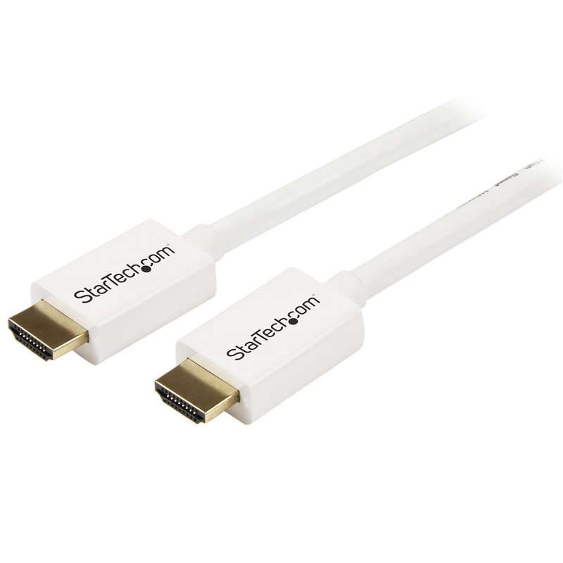 Câble HDMI Startech HD3mm3MW 3 m Blanc