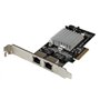 StarTech.com Carte Réseau PCI Express 2 Ports Gigabit Ethernet 10/100/1000 avec Chipset Intel i350