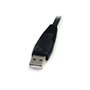 StarTech.com Câble de commutateur KVM DisplayPortUSB 4 en 1 de 1,8 m avec audio et microphone