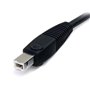 StarTech.com Câble de commutateur KVM DisplayPortUSB 4 en 1 de 1,8 m avec audio et microphone