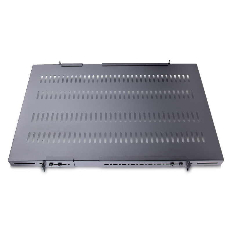 Image secondaire de Startech.com Étagère Réglable et Ventilée pour Montage en Rack de Serveur 1U - 150kg - Profondeur de Montage Réglable de 49,5 à 