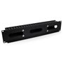 StarTech.com Panneau de gestion de câbles horizontal 2U pour rack de serveur - Guide pour câbles avec couverture