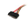 StarTech.com Câble d'extension pour données et alimentation SATA 22 broches 30 cm