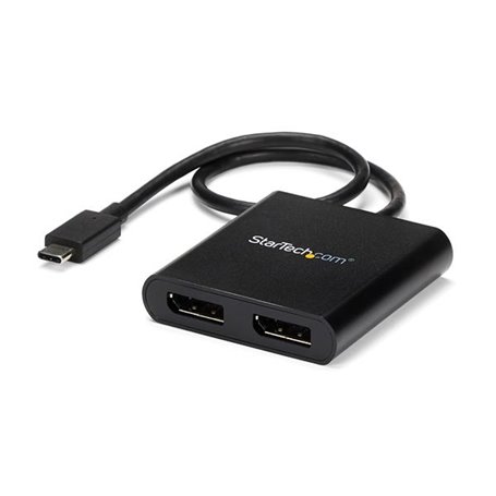 StarTech.com Adaptateur USB-C vers Double DisplayPort 1.2
