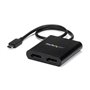 StarTech.com Adaptateur USB-C vers Double DisplayPort 1.2