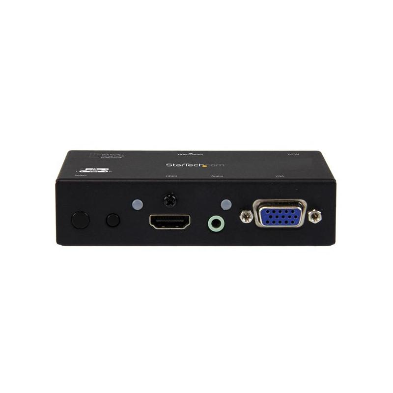 Image secondaire de Startech.com Switch 2x1 HDMI et VGA vers HDMI avec convertisseur VGA vers HDMI et commutation prioritaire - 1080p