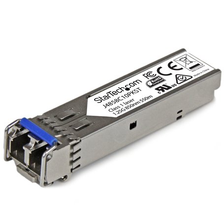 StarTech.com Module SFP GBIC compatible HPE J4859C - Transceiver 1000BASE-LX - Paquet de 10