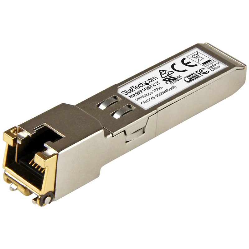 Startech.com Module SFP GBIC compatible Cisco Meraki MA-SFP-1GB-TX - Mini GBIC 10/100/1000BASE-TX