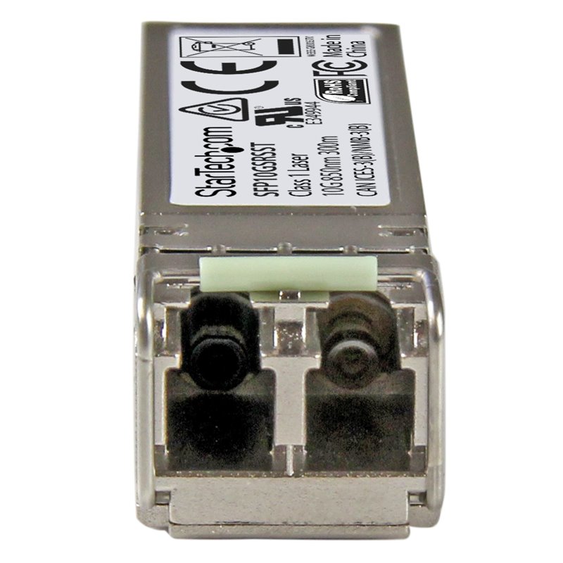 Image secondaire de Startech.com Module de transceiver SFP+ à fibre optique 10 Gigabit - Compatible Cisco SFP-10G-SR-S - Multimode LC avec DDM - 300