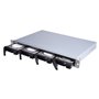 QNAP TL-R400S Boîtier de disques de stockage Boîtier disque dur/SSD Noir, Gris 2.5/3.5"