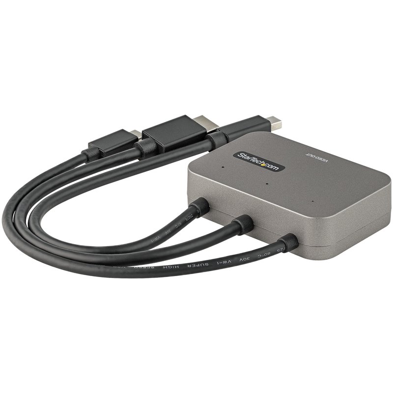 Image secondaire de Adaptateur Startech CDPHDMDP2HD Noir
