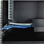 StarTech.com Guide-Câbles Montable en Rack 1U avec Profondeur Réglable, Support de Câbles pour Racks/Armoires 19", Barre de Fixa