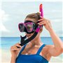 Masque de Plongée avec Tube pour Enfants Bestway Gris Rose Adulte