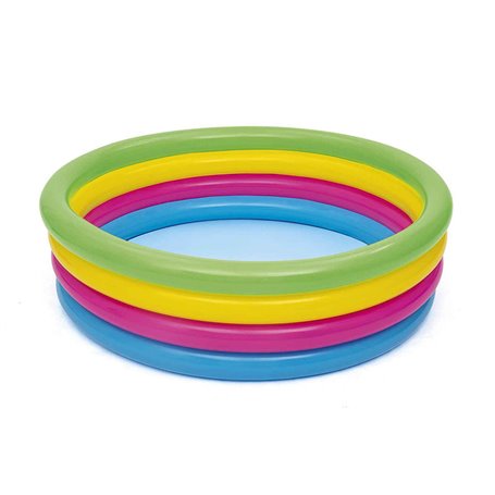 Pataugeoire gonflable pour enfants Shine Inline Arc-en-ciel 157 x 46 cm