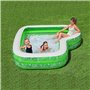 Pataugeoire gonflable pour enfants Bestway Vert Multicouleur 231 x 231 x 51 cm