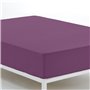 Drap housse Alexandra House Living Violet Aubergine 180 x 200 cm