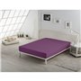 Drap housse Alexandra House Living Violet Aubergine 180 x 200 cm