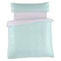 Parure de couette Alexandra House Living Greta Vert clair Lit ½ persones 2 Pièces