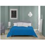 Housse de Couette Alexandra House Living Bleu 220 x 220 cm