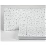 Jeu de draps Alexandra House Living Estelia Gris Lit 1 persone 3 Pièces