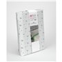 Jeu de draps Alexandra House Living Estelia Gris Lit 1 persone 3 Pièces