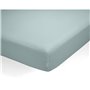 Drap housse Alexandra House Living QUTUN Bleu clair 105 x 200 cm
