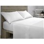 Taie d'oreiller Alexandra House Living QUTUN Blanc 45 x 155 cm