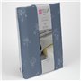 Jeu de draps Alexandra House Living Vairy Bleu Lit 1 persone 3 Pièces