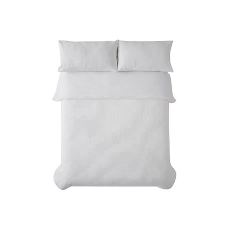 Parure de couette Alexandra House Living Banús Blanc Lit king size 3 Pièces