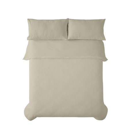 Parure de couette Alexandra House Living Banús Beige Lit 2 persones 3 Pièces