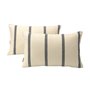 Housse de coussin Alexandra House Living Bleu 30 x 50 cm 2 Unités