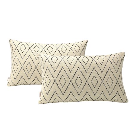 Housse de coussin Alexandra House Living Bleu 30 x 50 cm 2 Unités