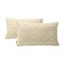 Housse de coussin Alexandra House Living Beige 30 x 50 cm 2 Unités
