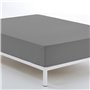 Drap housse Alexandra House Living Titane 150 x 190/200 cm
