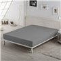 Drap housse Alexandra House Living Titane 150 x 190/200 cm