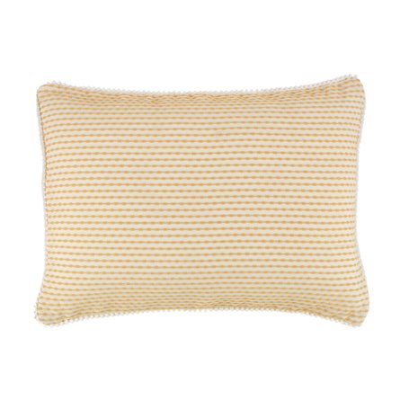 Housse de coussin Alexandra House Living Porto Moutarde 50 x 70 cm