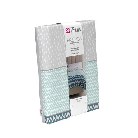 Parure de couette Alexandra House Living Brenda Multicouleur Lit 2 persones 2 Pièces