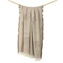 Couverture Alexandra House Living Palma Beige 125 x 180 cm