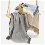 Couverture Alexandra House Living Palma Beige 125 x 180 cm