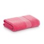 Serviette de toilette Paduana Fuchsia 100 % coton 100 x 150 cm