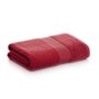 Serviette de toilette Paduana Bordeaux 100 % coton 100 x 150 cm