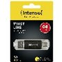 Clé USB INTENSO 3539490 Anthracite 64 GB