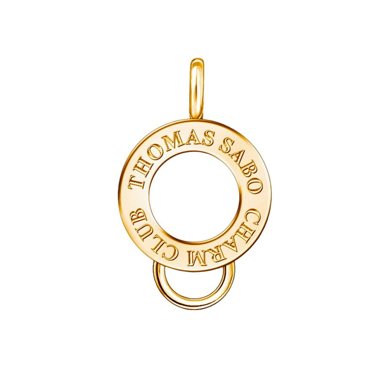 Perle de verre Femme Thomas Sabo X0247-413-39 Doré 1,5 cm