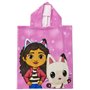Serviette poncho avec capuche Gabby's Dollhouse Rose 50 x 115 cm