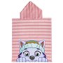 Serviette poncho avec capuche The Paw Patrol Rose 50 x 115 cm