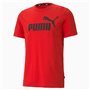 T-shirt à manches courtes homme Puma LOGO TEE 586666 11 Rouge